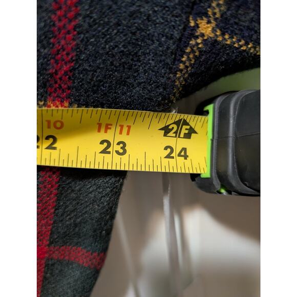 NEW Tahari Blackwatch Scottish Plaid Tartan Mock Turtleneck Holiday Sweater XL - Picture 5 of 6